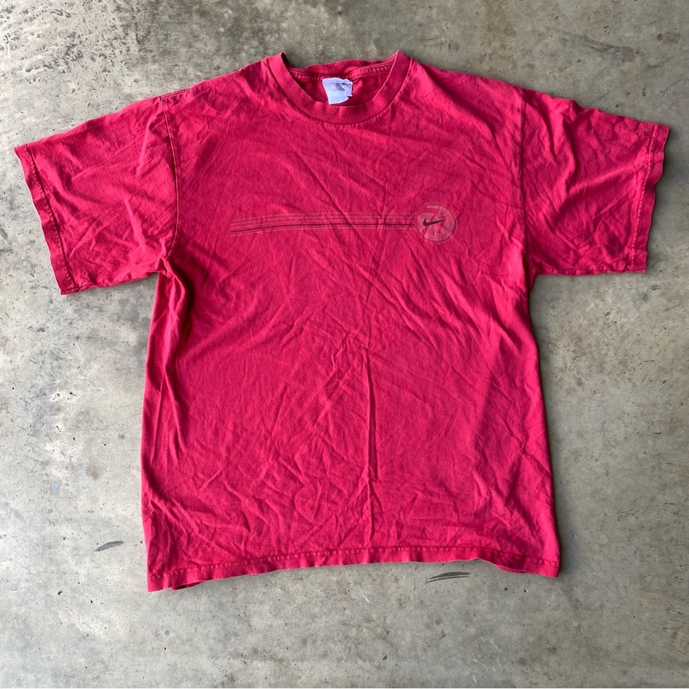 Vintage 90s 71 Nike T-shirt. Lightly thrashed, worn condition